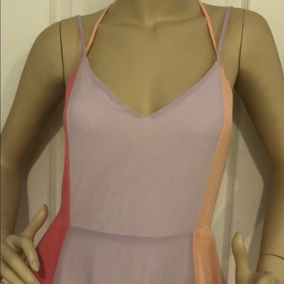 RAINBOW STRIPE MAXI DRESS - Picture 5 of 7